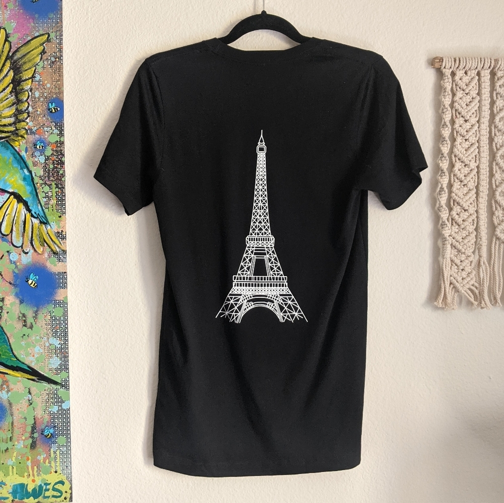 🆕️ Millennial Brand Eiffel Tower Graphic on Back